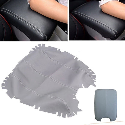 Armrest Center Console Cover for Honda Accord (2008–2013) - Gray Faux Leather
