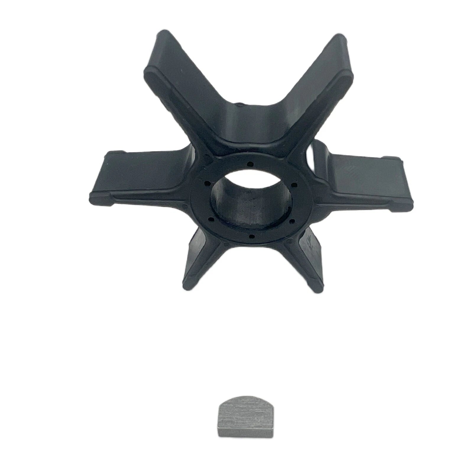 Water Pump Impeller with Key for Suzuki Outboard DT 25 (1985–1990) 17461-96301