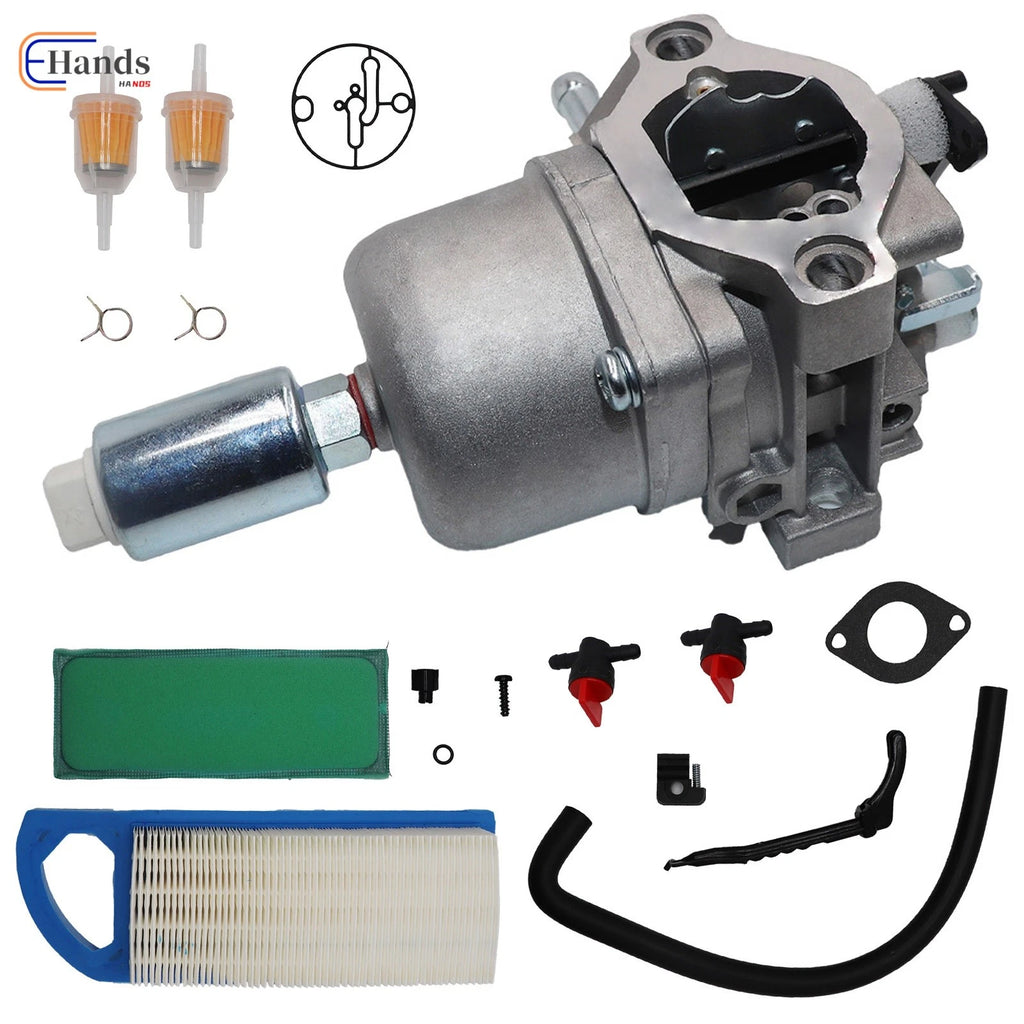Carburetor + Fuel Pump for Briggs & Stratton (594593, 591731, 794572, 796109)