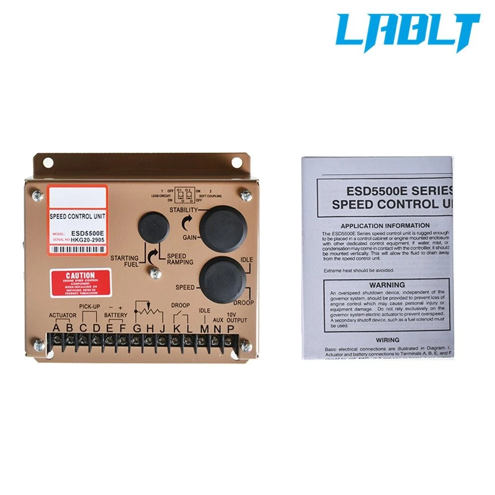 Electronic Engine Speed Controller Governor for LABLT Genset ESD5500E