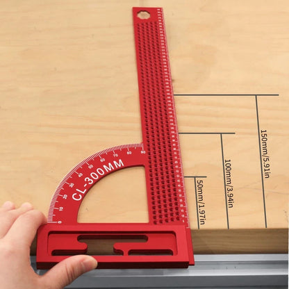 Height Gauge 300mm Right Angle Ruler for Woodworking