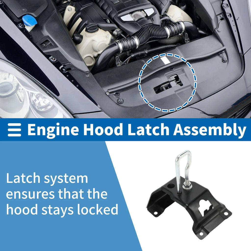 Hood Latch Assembly for BMW X5 Engine Hood Latch Release (2007–2018)