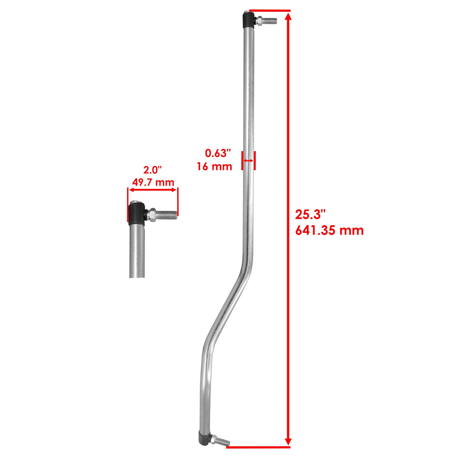 Steering Drag Link Replacement for Craftsman Husqvarna GTH2248 GTH2250 (1998–2018)