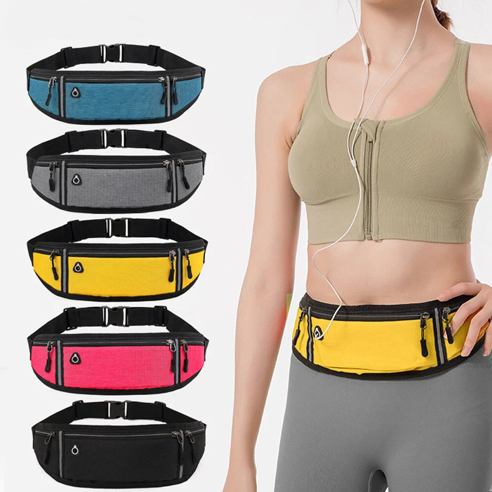 Lightweight Waist Pack Belt Bag for Outdoor Travel Sports Running Hiking