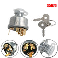 Switch Ignition Keys for Tractor (12V/24V)