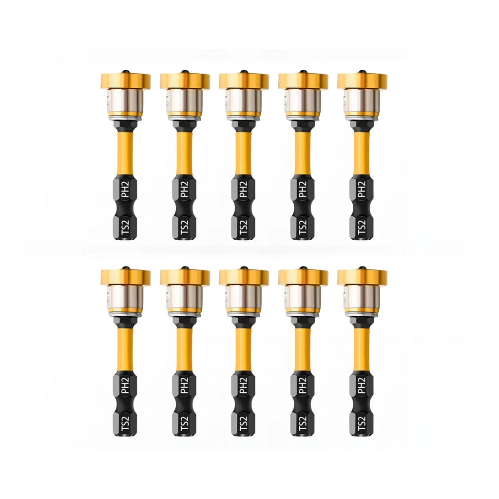 50mm Positioning Screwdriver Bits for Drywall Screws (Anti Rust Finish)
