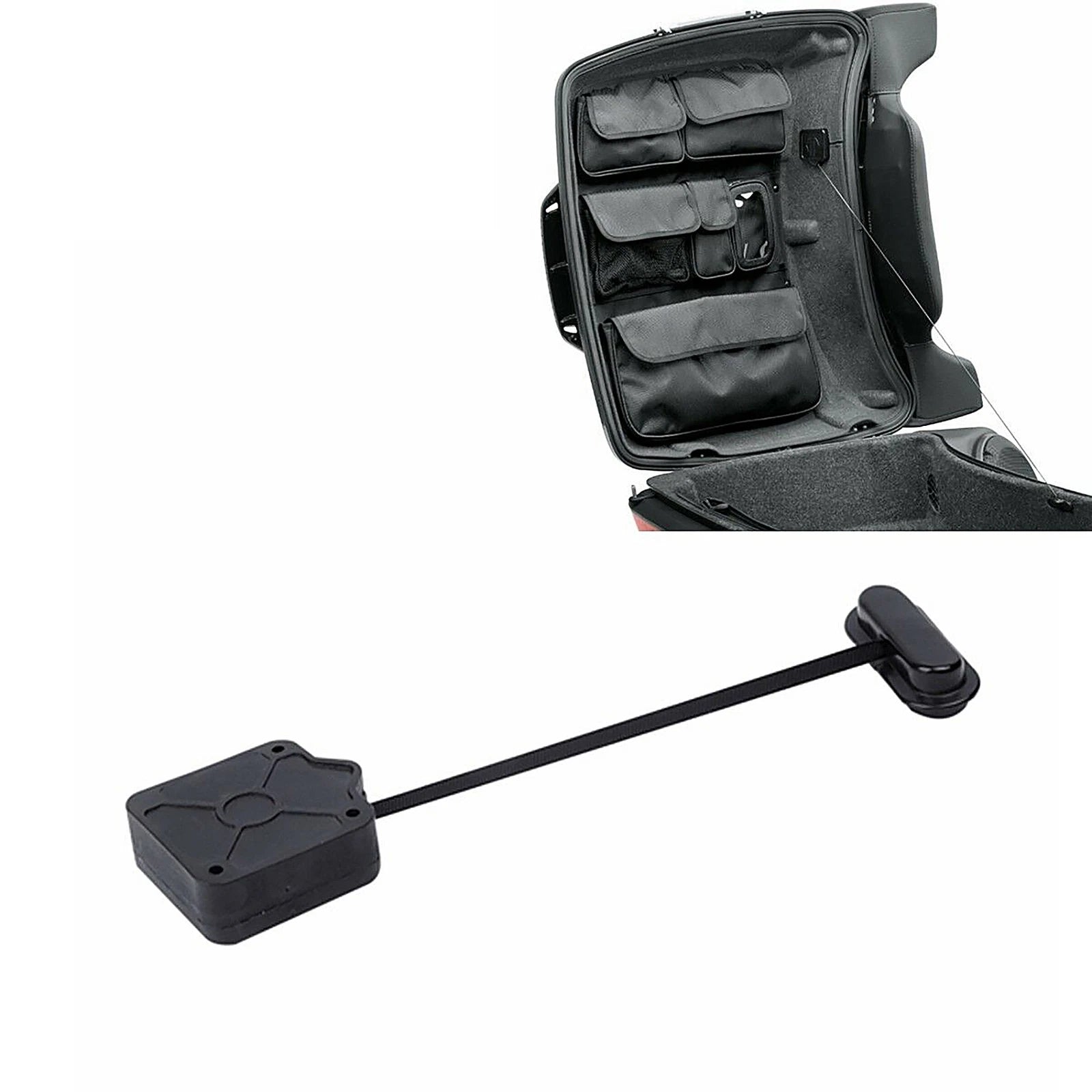 Motorcycle Trunk Lid Tether for Harley Touring FLHT (2014–2023)
