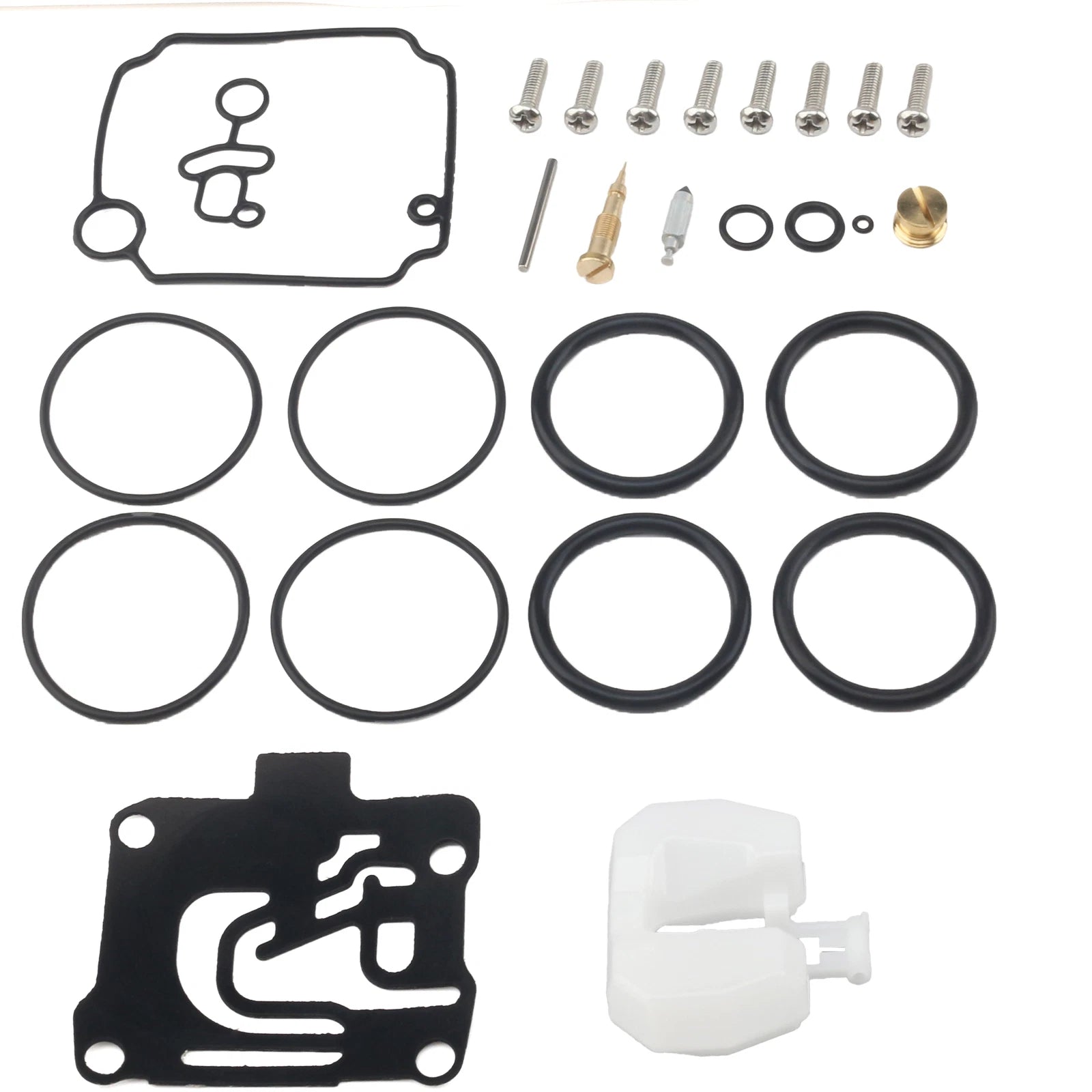 Carburetor Kit for Yamaha 50 HP 3 Cyl 4 Stroke (62Y-W0093-11-00, 62Y-W0093-10-00)