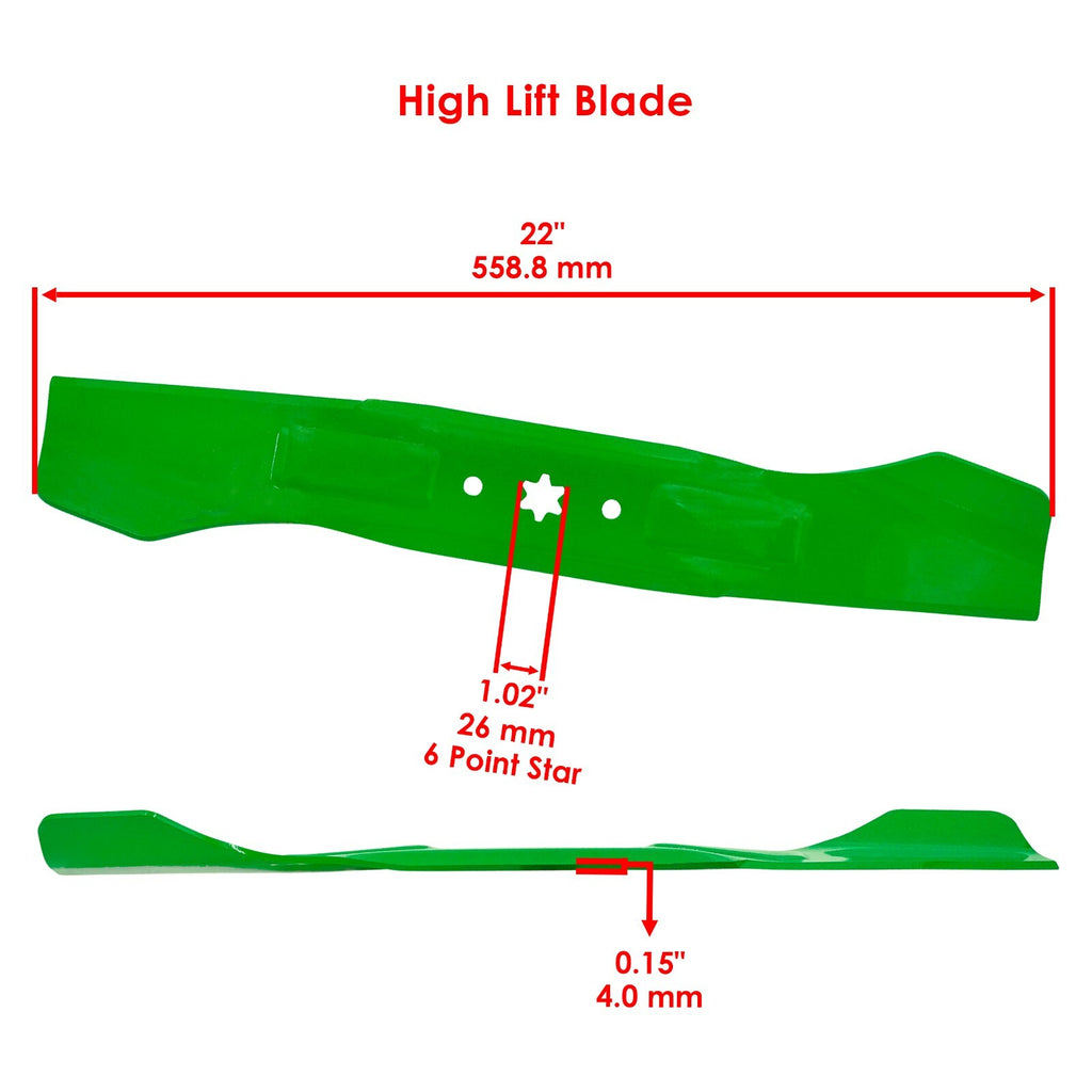 Deck Blade Replacement for Cub Cadet LTX1040 LTX1042 i1042 (42 inch) (2024–2024)