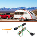 Trailer Wiring Harness Kit 4-Pin Set Replacement for Dodge Ram 3500 (2010–2010)