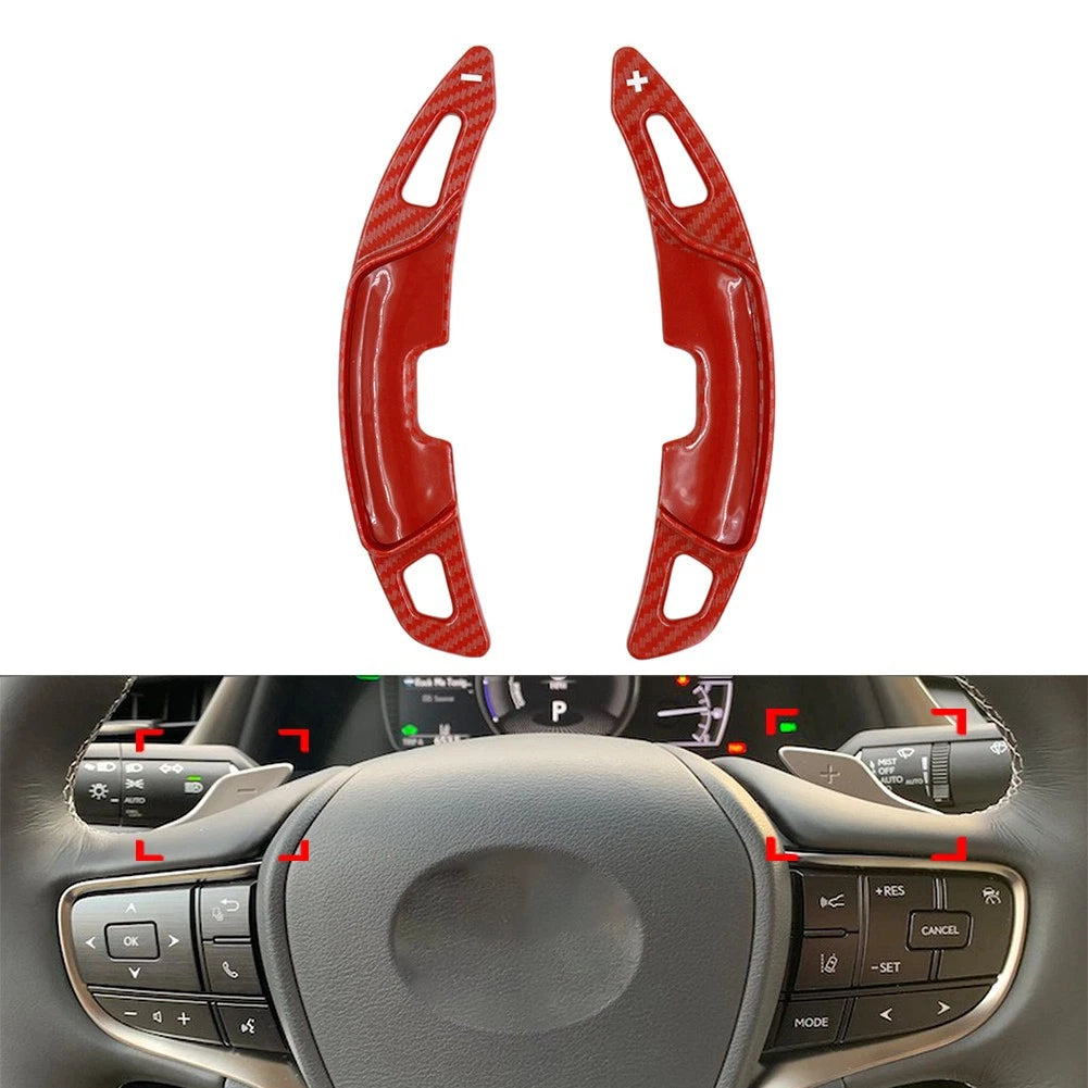 Steering Wheel Shift Paddle Extension Cover For Lexus ES250 ES350 2019-2024
