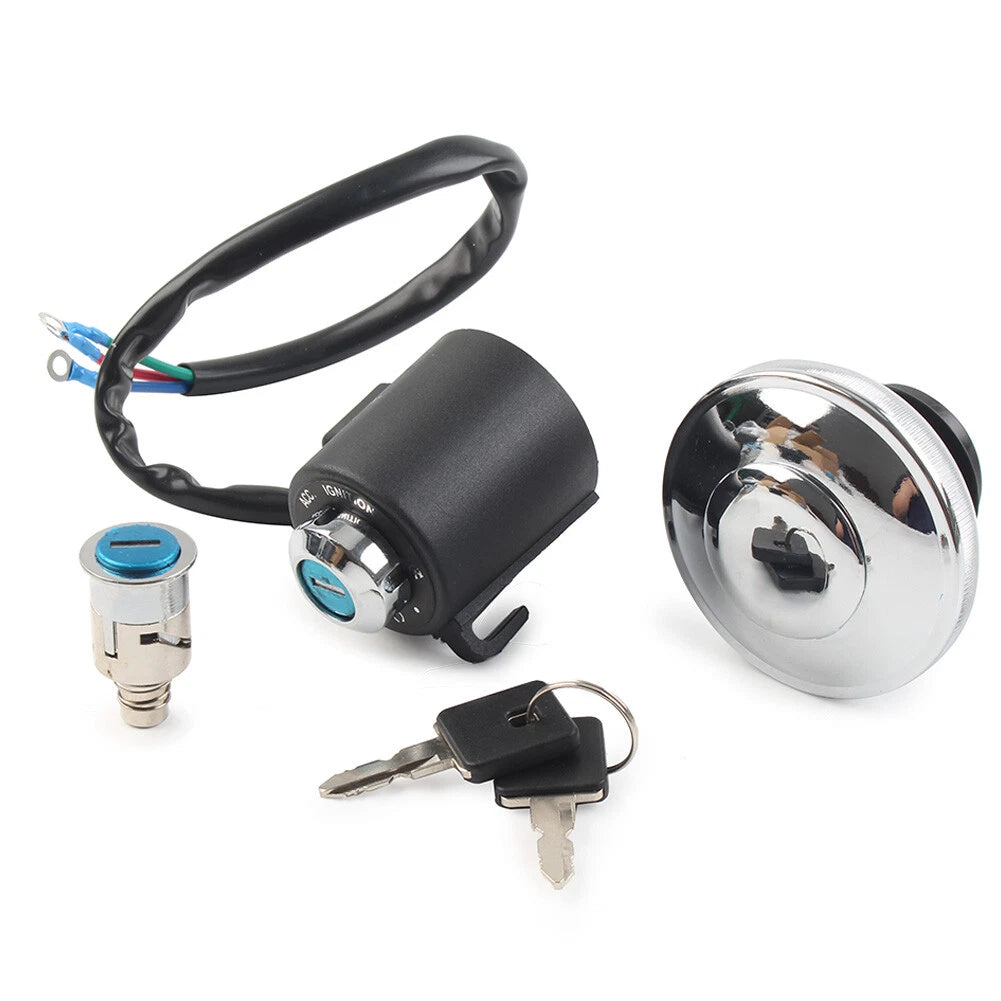 Ignition Switch Lock Gas Cap Cylinder for Harley Sportster 883 (1995–2003)