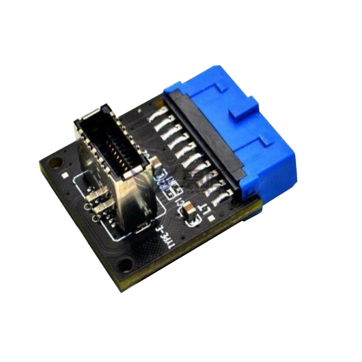 USB 3.0 Front 19PIN to USB 3.1 A-KEY Type-E 20PIN Adapter for Motherboard