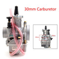 30mm Carburetor for PWK30 Keihin KOSO OKO Dirt Pit Bike ATV Go Kart