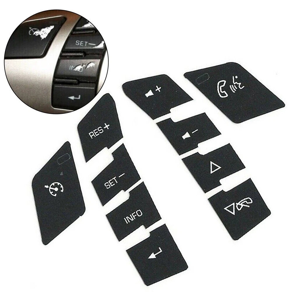 Button Repair Decals for Car