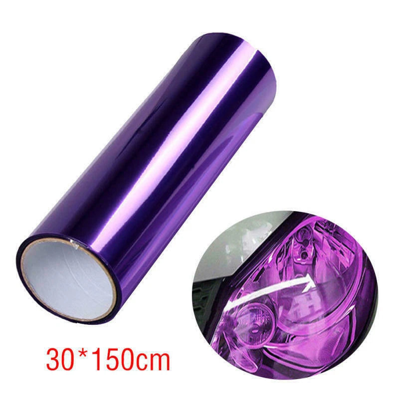 Smoke Headlight Film for Universal Vehicles (1 Roll)
