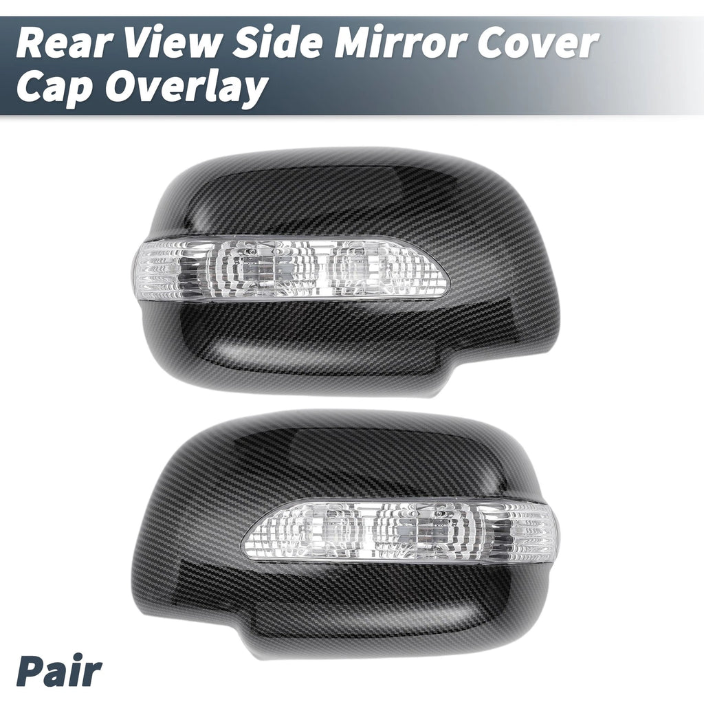 Rearview Mirror Cover Overlay Replacement for Lexus RX330 (2004–2008)