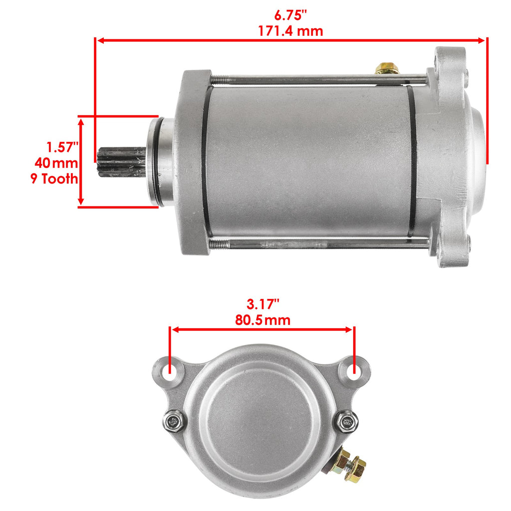 Starter Motor Replacement for Suzuki VS1400GLP Intruder 1400 (1987–2004)
