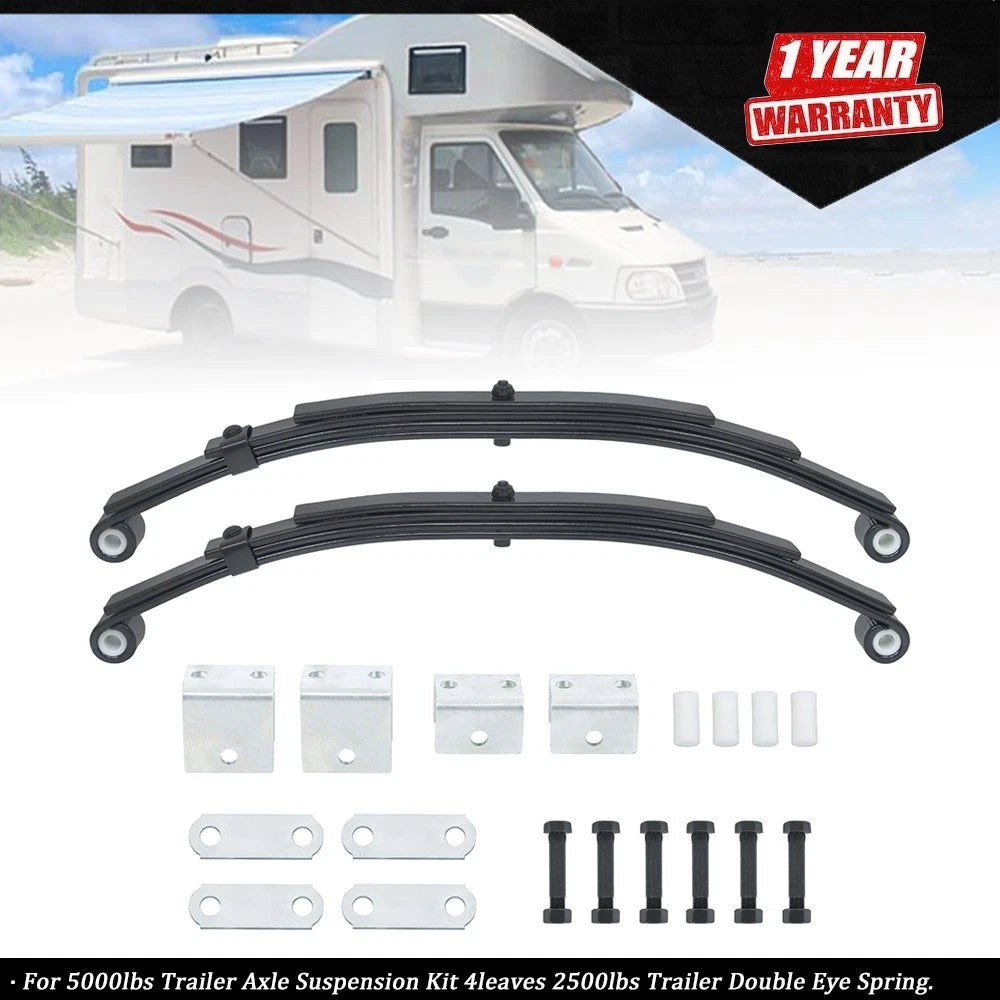 5000lbs Trailer Axle Suspension Kit for Trailer (2500–2500)