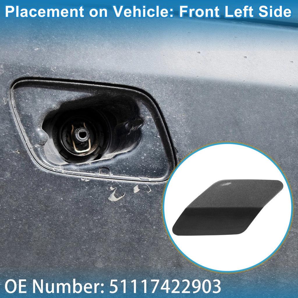 Windshield Washer Nozzle Cover Front Left for BMW X6 (2015–2019)