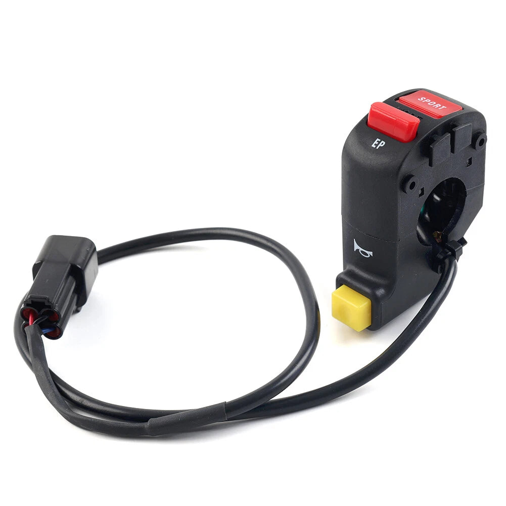 Left Handlebar Horn Control Switch for Sur-Ron Light Bee (2018–2023)