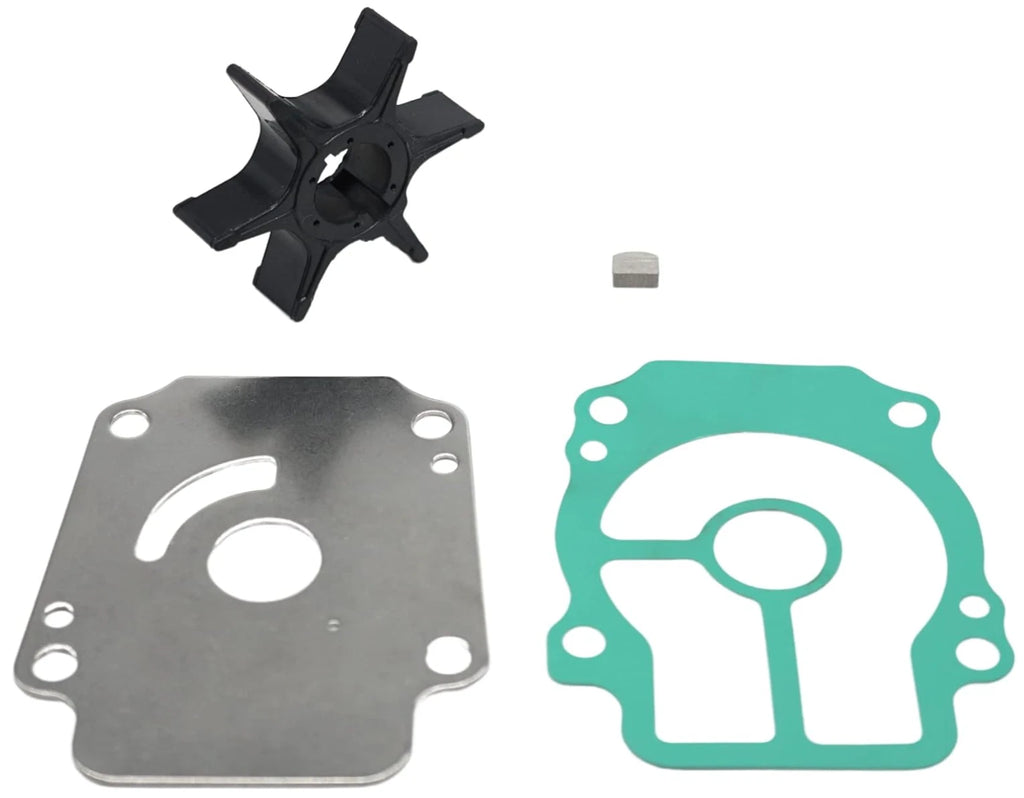 Outboard Water Pump Impeller & Plate for Suzuki 4-S (17461-94L00, 17471-94L20)