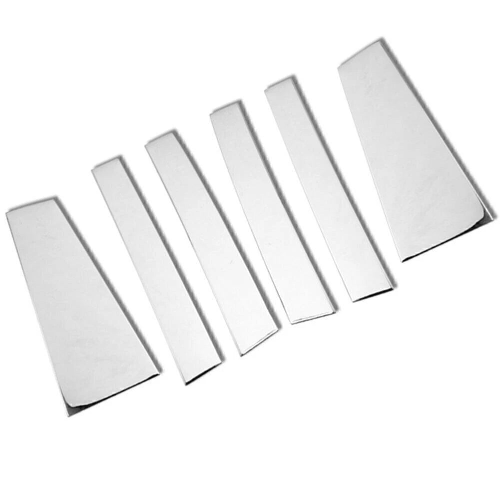 Chrome Window Pillar Post Trim for Toyota Highlander (2014–2019)