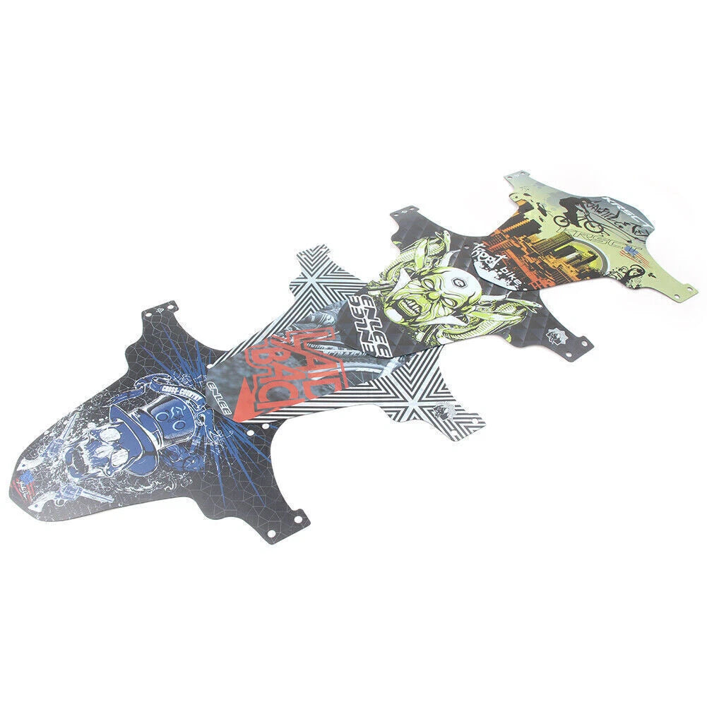 Mudguard for Bicycle MTB Front Fork/Rear Wheel (Universal Fit)