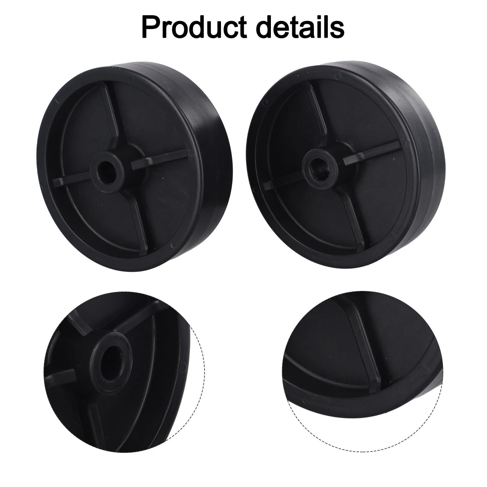 Set of 2 Deck Wheels for Enhanced Performance