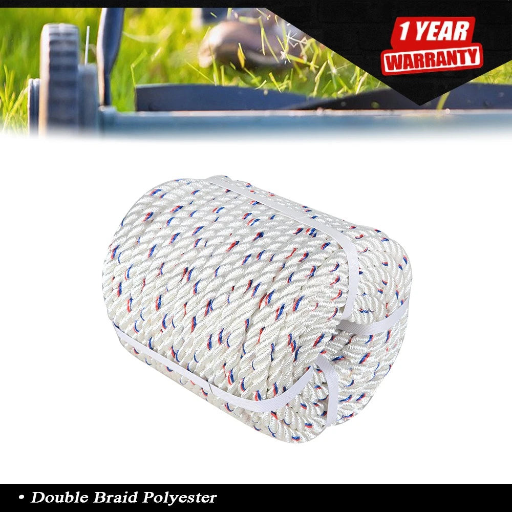 5/8" x 150' Arborist Bull Rope Tree Rigging Line Double Braid Polyester