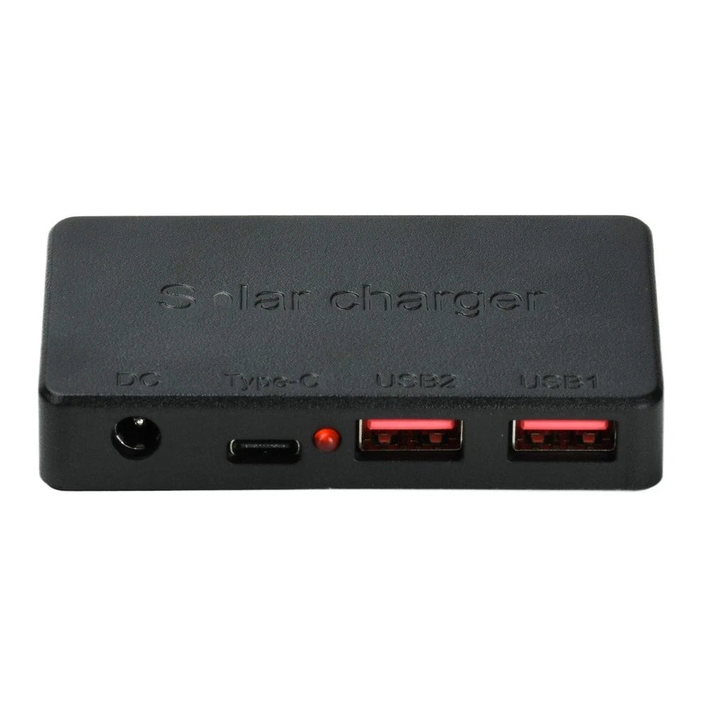 100W Solar Charge Controller for Multiple Devices (USB-C PD Fast Charging)