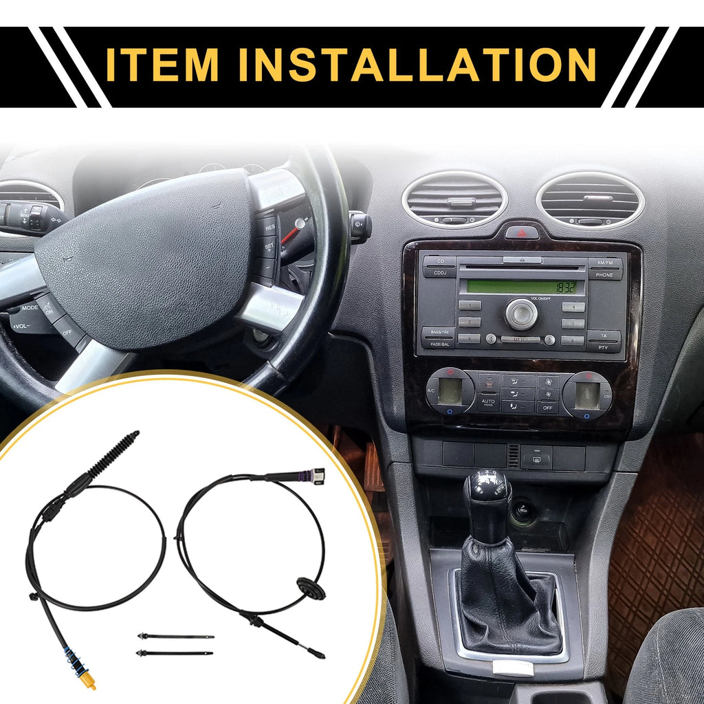 Auto Transmission Gear Shifter Cable Replacement for Chevrolet Silverado 1500 (1999-2007)