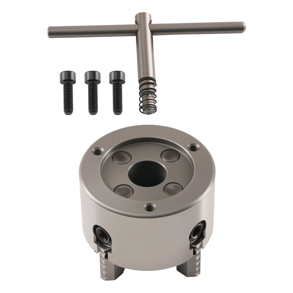 4 Jaw Self Centering Chuck for Lathe K72-80 (80mm, HT300)