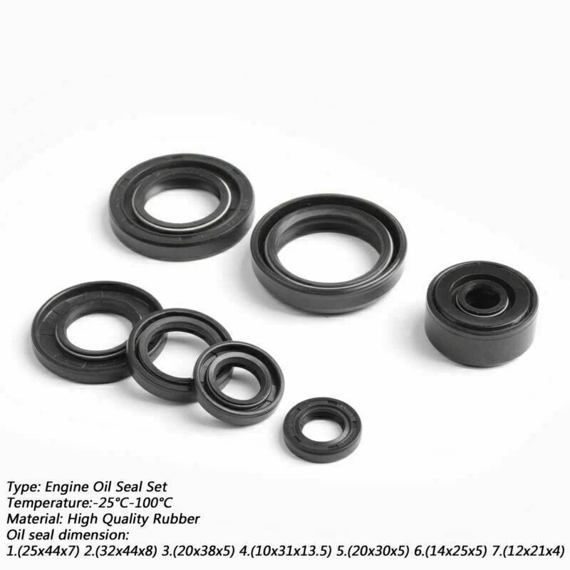 Engine Oil Seal Rebuild Kit for Yamaha TZM150 ZF150-2 TZR150 (1990–2005)