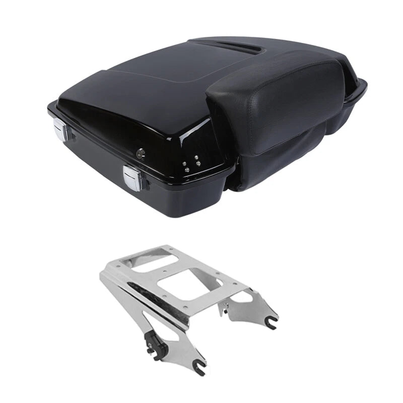 Razor Trunk Backrest Rack for Harley Touring Street Glide FLHT (2009–2013)