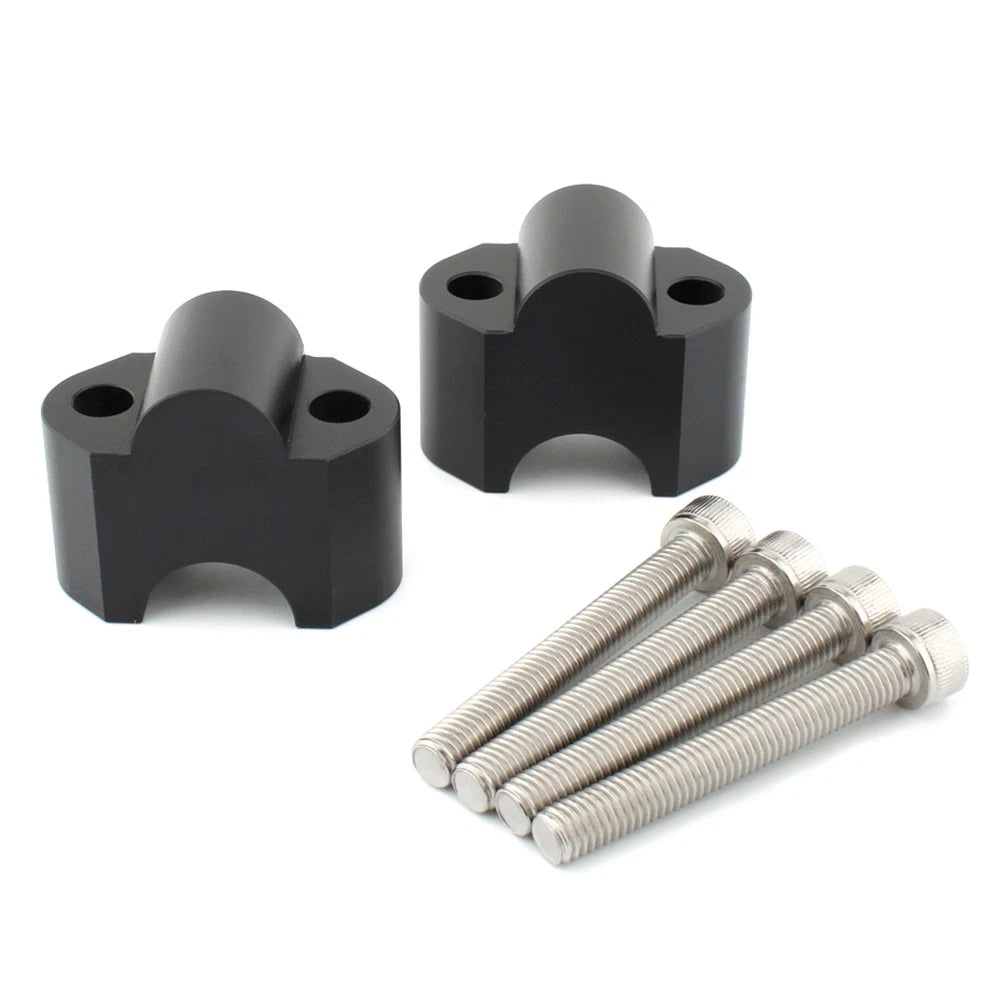 Handlebar Riser Clamp Mounts for Kawasaki Versys 650 (2013–2023)