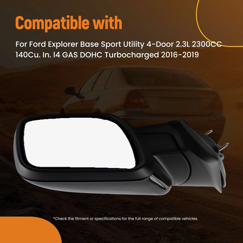 Power Side Mirror Right for Ford Explorer (2016–2019) FO1321617 Heated