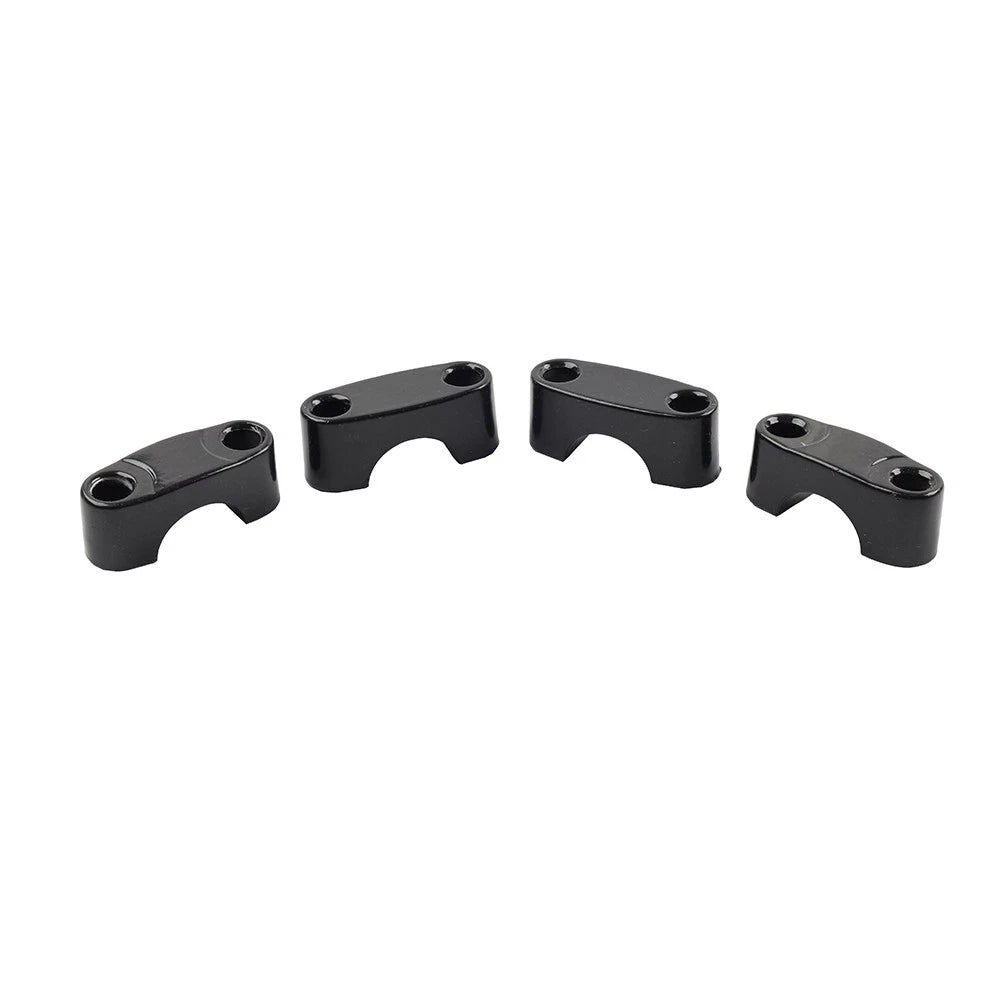 2x Black 22mm 7/8'' Motor HandleBar Mount Clamp Riser Adapter Dirt Pit Bike ATV