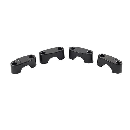 2x Black 22mm 7/8'' Motor HandleBar Mount Clamp Riser Adapter Dirt Pit Bike ATV