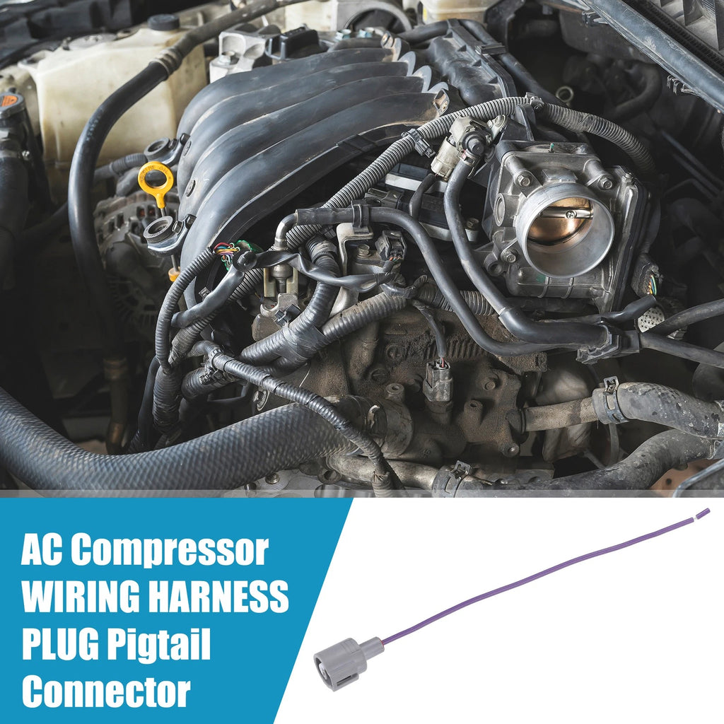 AC Compressor Wiring Harness Plug Pigtail Connector for Toyota Tacoma (2005–2015)