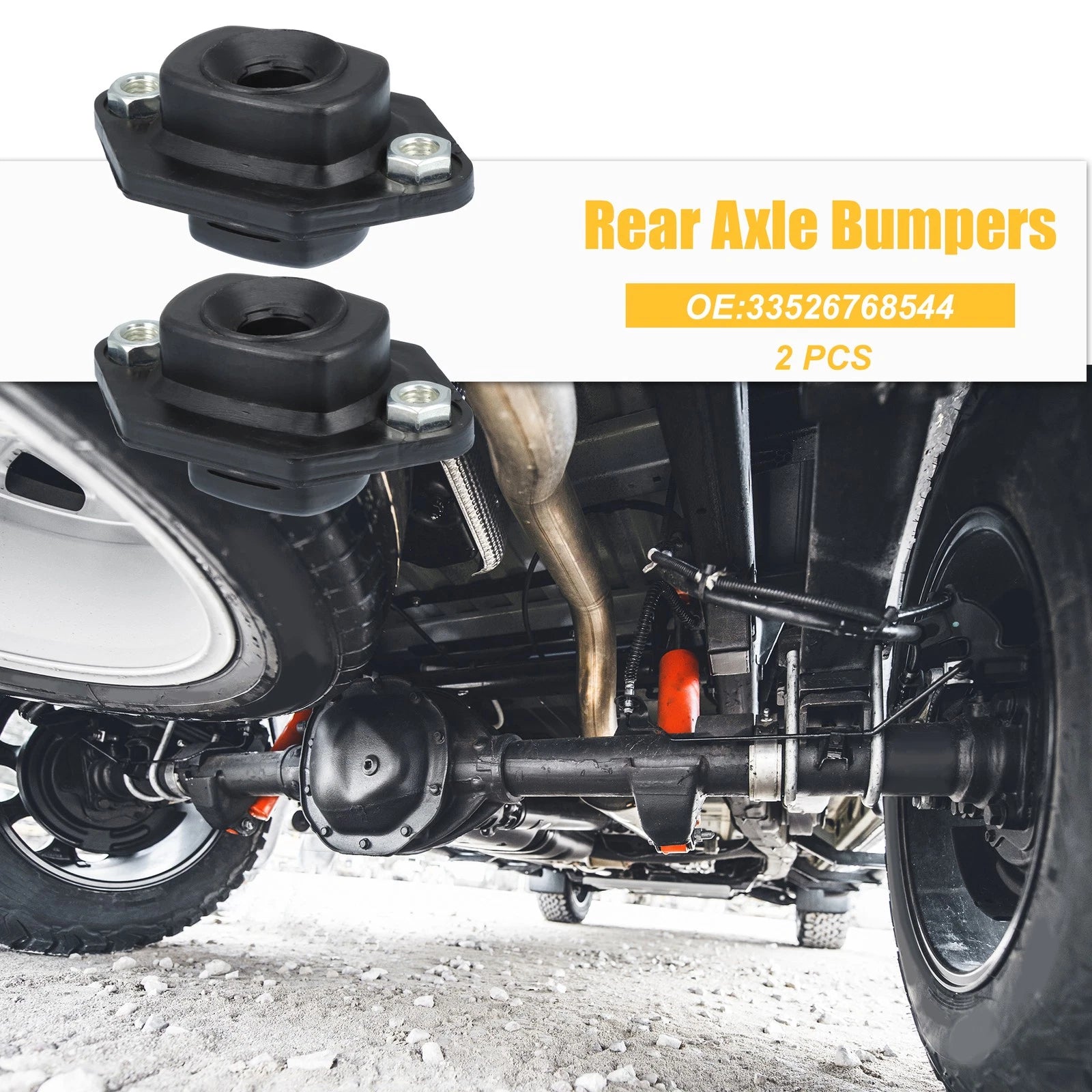 Rear Lower Jounce Bumper Stop Replacement for BMW 1 Series M (2011–2011)