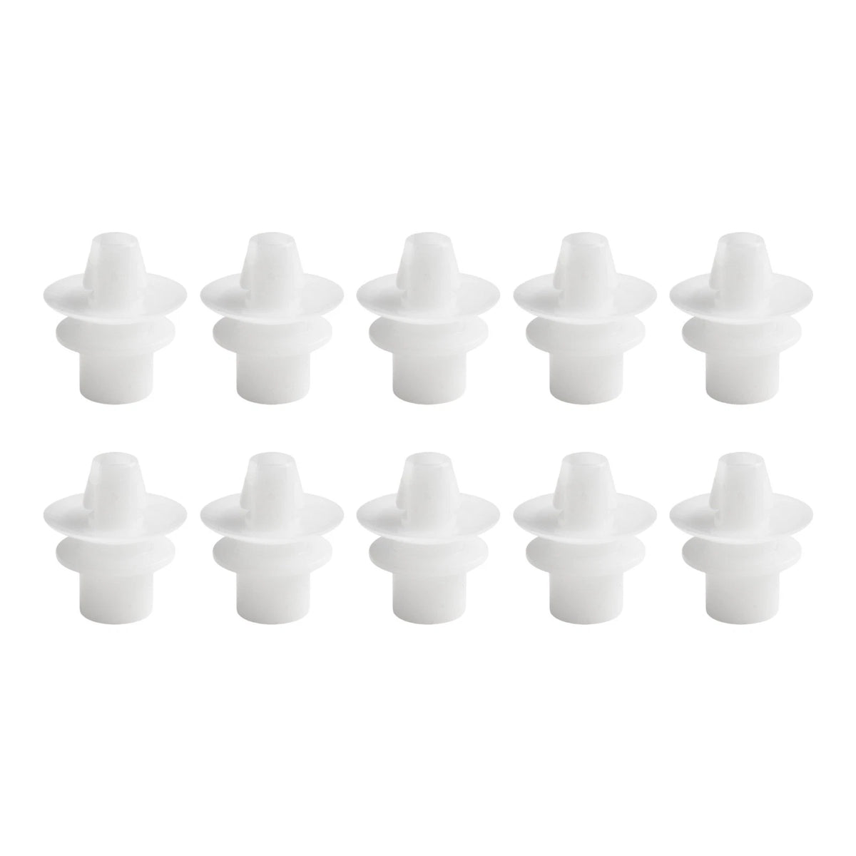 Set of 10 Rear Bumper Clips for Smart Fortwo (2007–2014)