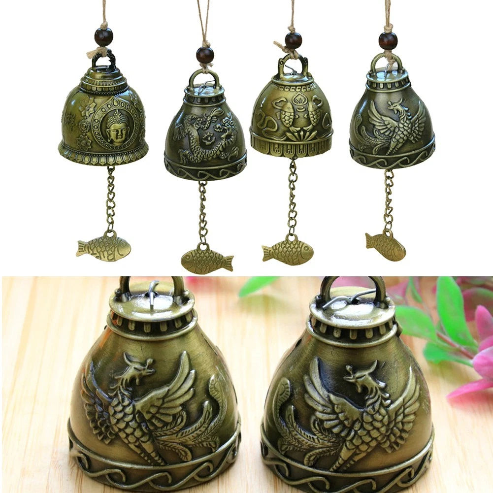 Charming Windbell with Copper Ornament and Bells