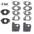 2X Carburetor Insulator Gasket for GCV160 GCV160A GCV160LA