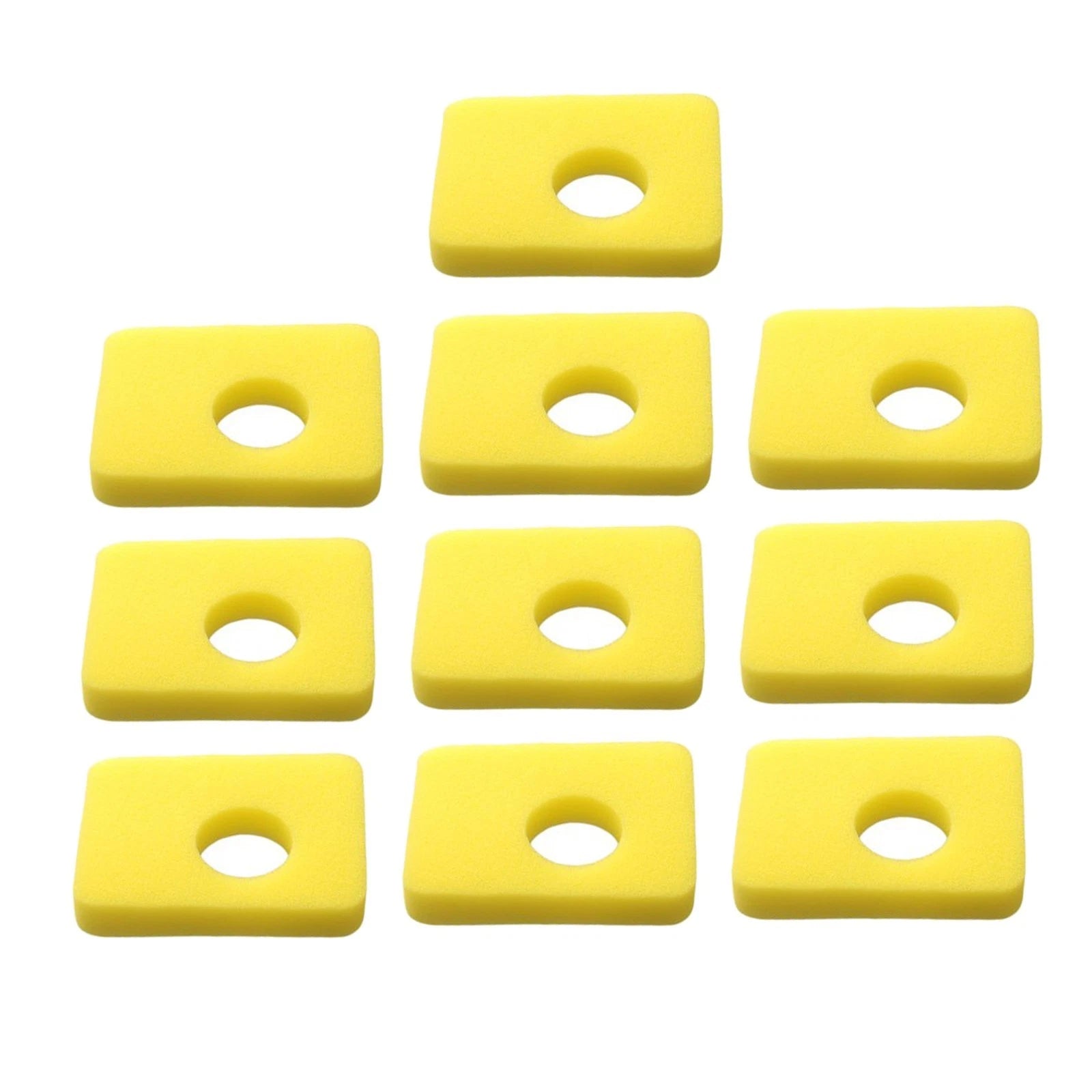 10pcs Air Filter Replacement for Universal Vehicles (Foam)