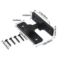 Gate Latch Barn Door Lock Assembly for Sliding Doors (Heavy Duty)