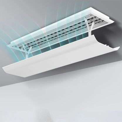 Retractable Air Conditioner Wind Deflector for Automotive