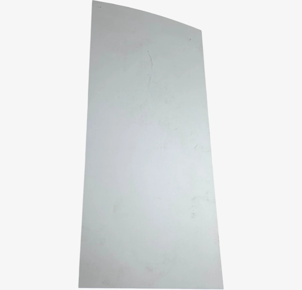 White Polycarbonate Marine Sheet Panel 29'' x 12 1/8'' x 1/2''
