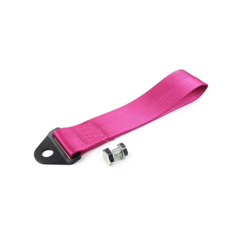 Tow Strap for Universal Car Bumper (Purple)
