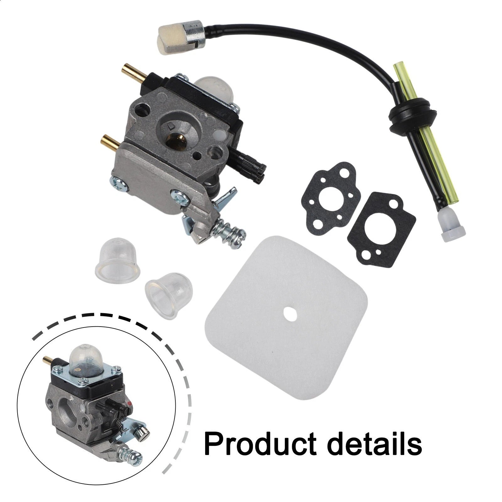 Carburetor Kit for Enhanced Tilling Performance (Car )
